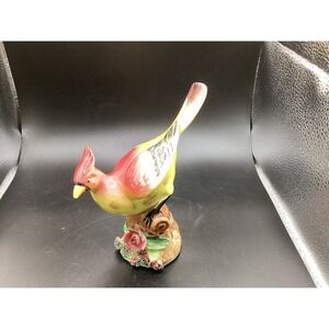 "VTG Porcelain Royal Japan Songbird Figurine- 1970s - 5.75""‎ Tall
